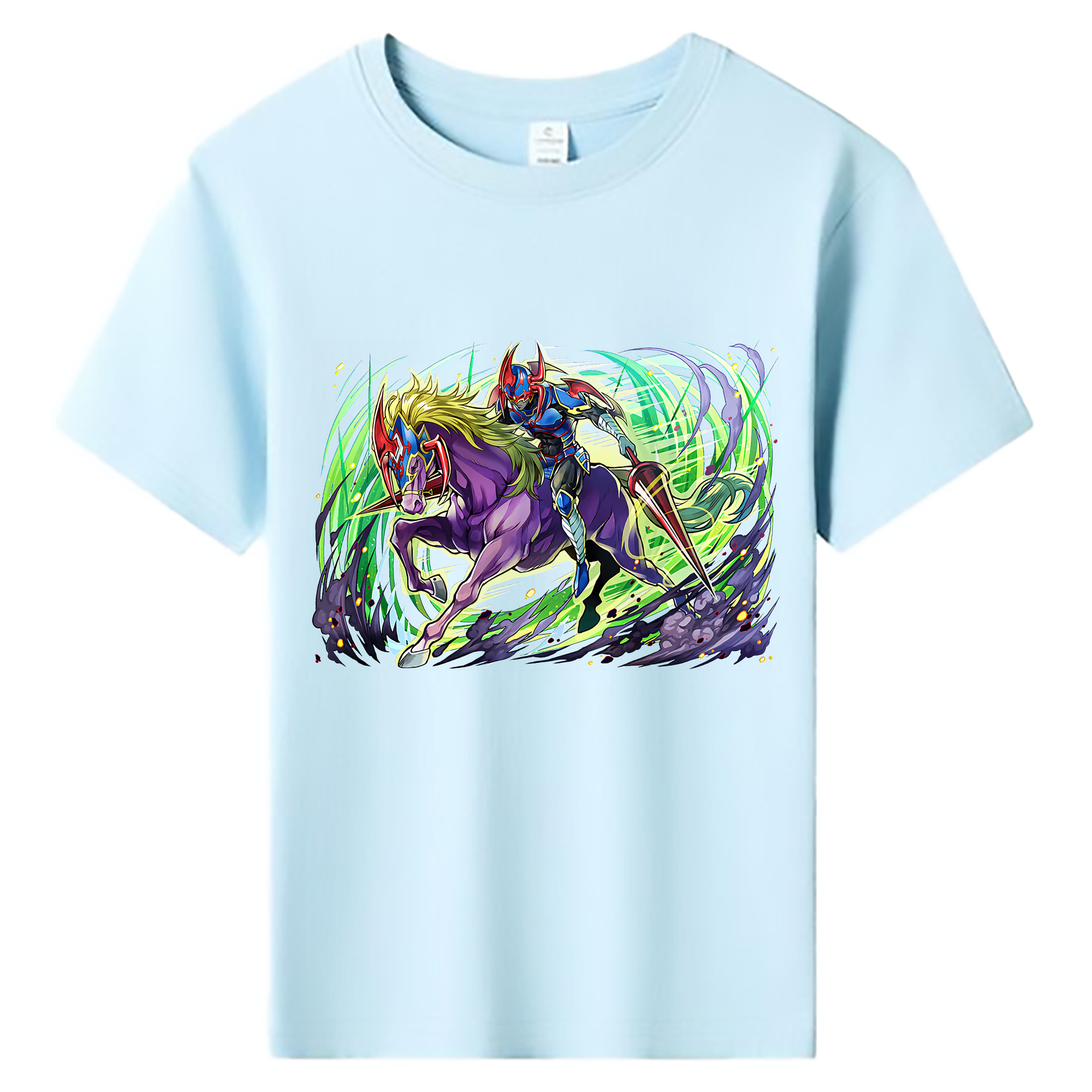 （画像用） 遊☆戯☆王 Yu-Gi-Oh! 綿100％キッズTシャツ（フロントプリント）